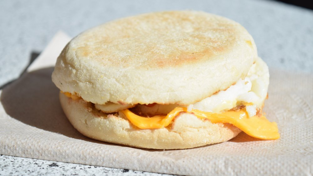 Popular Fast Food Breakfast Sandwiches Ranked Worst To Best - Mashed