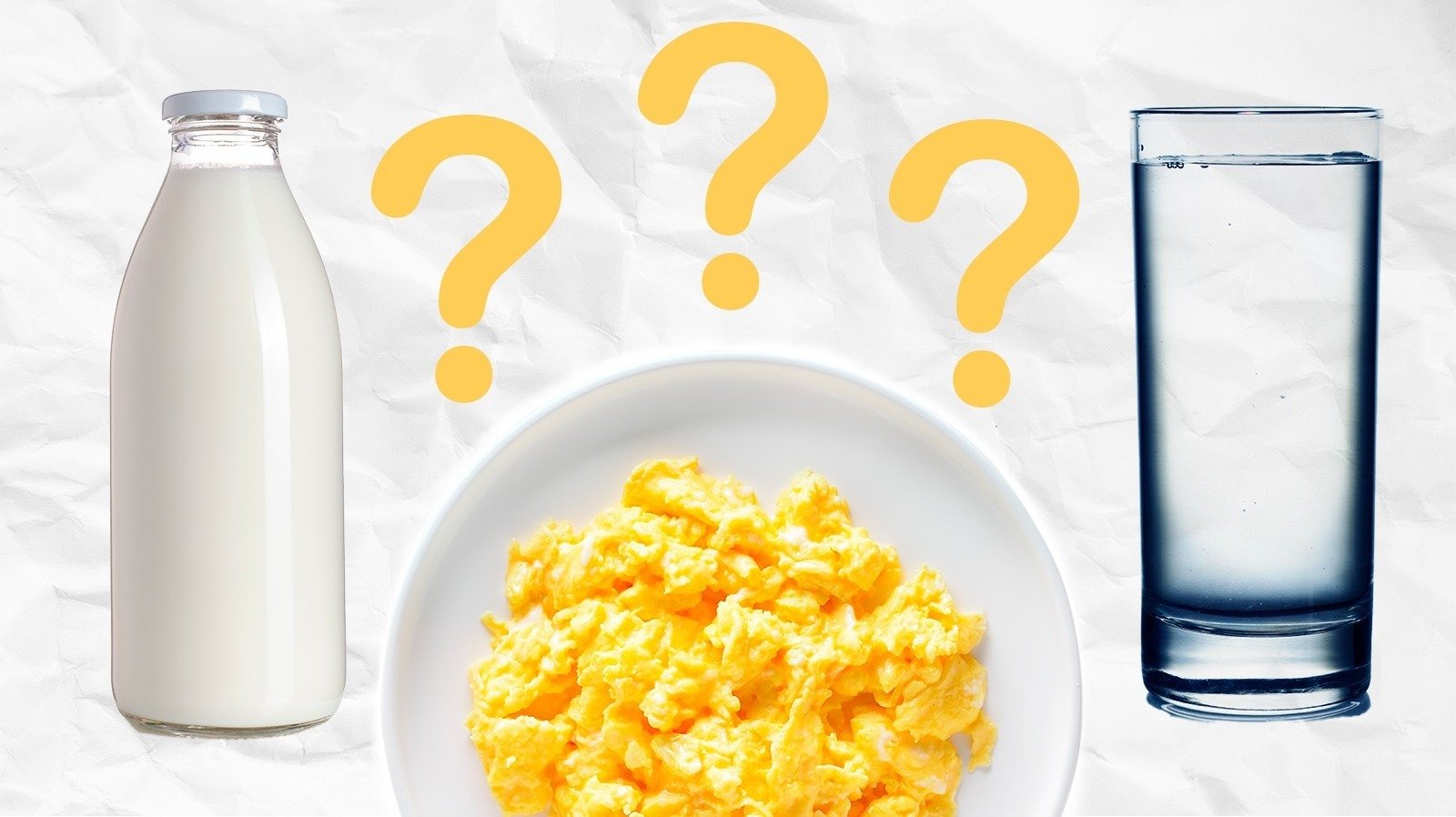 The Water Vs. Milk Egg Debate Explained