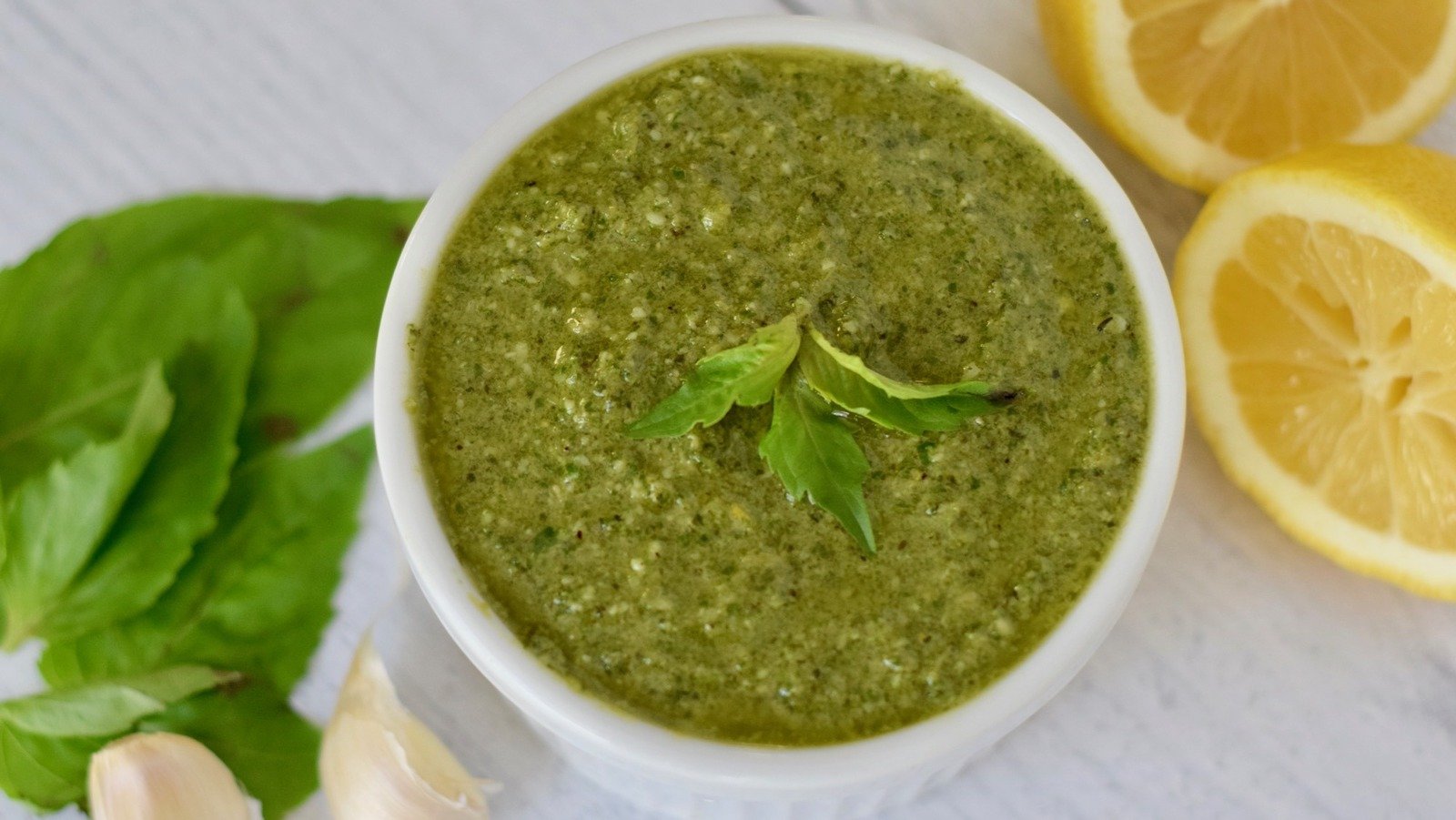 Basil Pesto Is The Sauce You'll Put On Everything