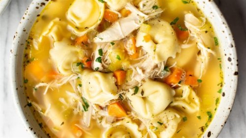 Chicken Tortellini Soup Is The Comforting Fall Dish You Need