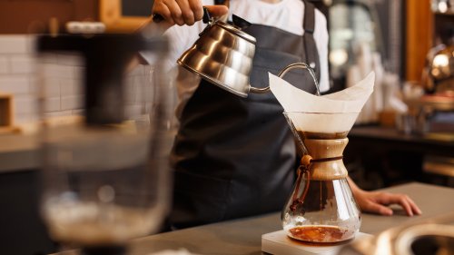 The Biggest Difference Between Pour-Over And Chemex Coffee