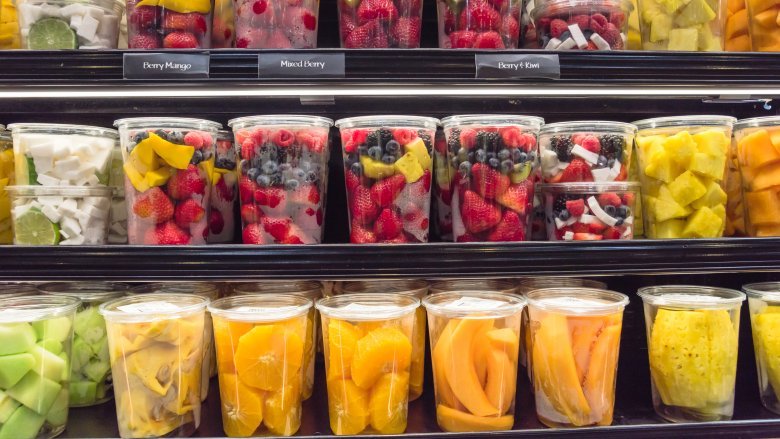 The Real Reason You Should Never Buy Pre-Cut Fruit And Vegetables