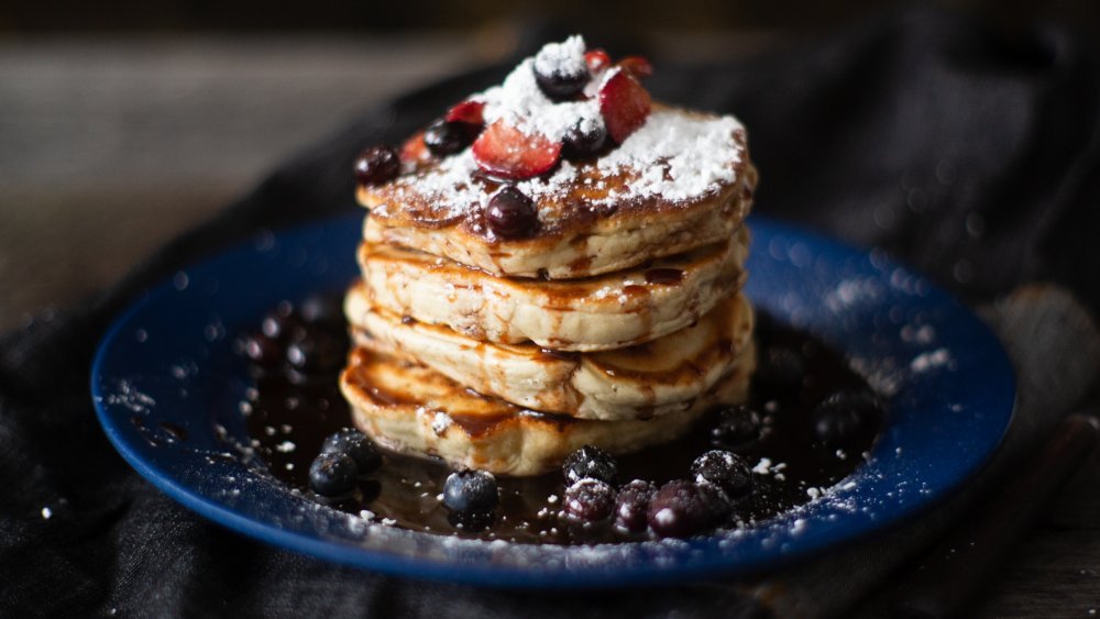 The Secret Ingredient You Should Be Adding To Your Pancakes - Mashed
