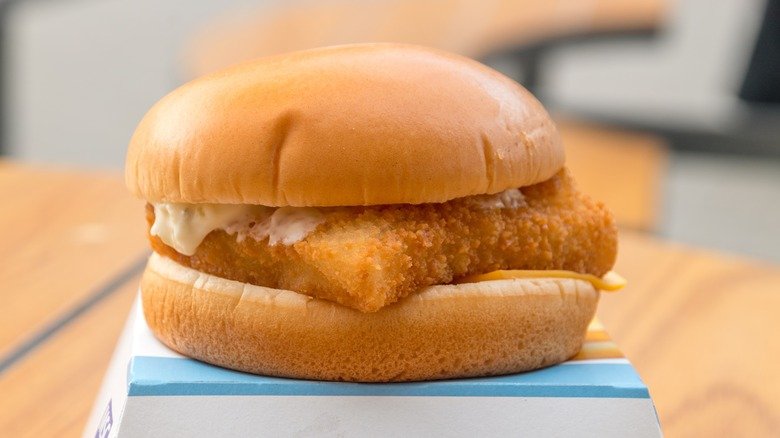 The Saucy Swap You Should Try With McDonald's Filet-O-Fish Sandwich
