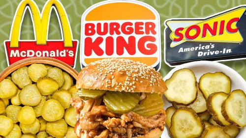 The Ultimate Ranking Of Fast Food Pickles