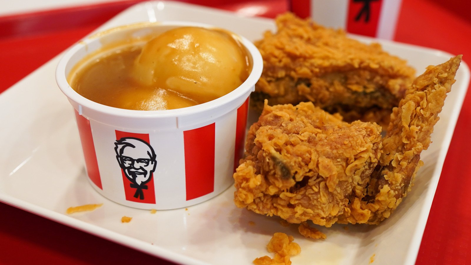 The Truth About KFC's Famous Mashed Potatoes - Mashed