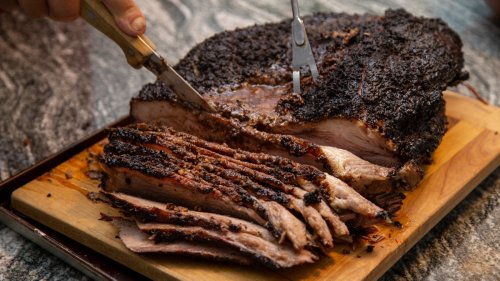 The Biggest Mistake You're Making When Cooking Brisket