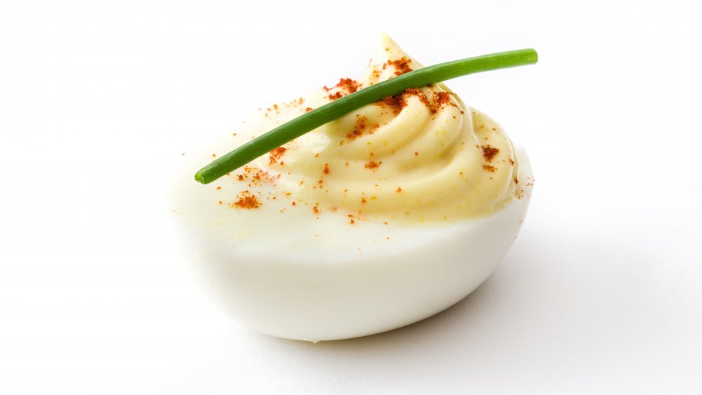 The Big Mistake You've Been Making With Deviled Eggs