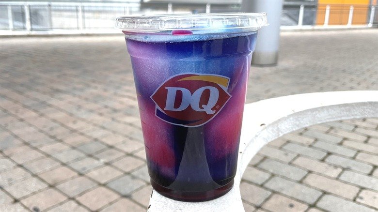 We Tried Dairy Queen's New Poolside Punch Twisty Misty Slush. Here's How It Went.