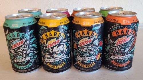 Hard Mtn Dew Baja Blast Mix Review: A Predictable Party For The Taste Buds