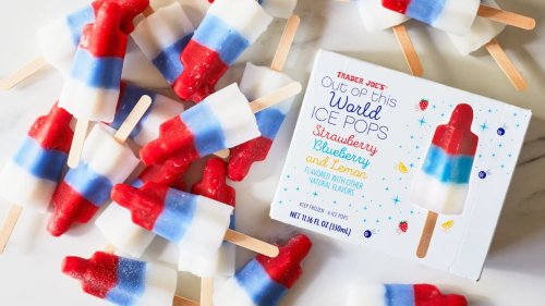 Trader Joe's Fans Think Its Red, White, And Blue Frozen Treats Are The Bomb