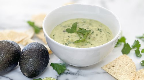 Creamy Avocado Salsa Verde Recipe