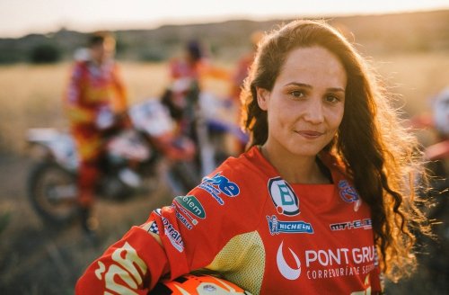 Gabriela Seisdedos, campeonísima del nacional de Motocross Femenino
