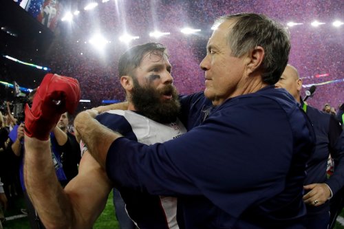 Julian Edelman reacts to Bill Belichick’s podcast betrayal with former rival’s show
