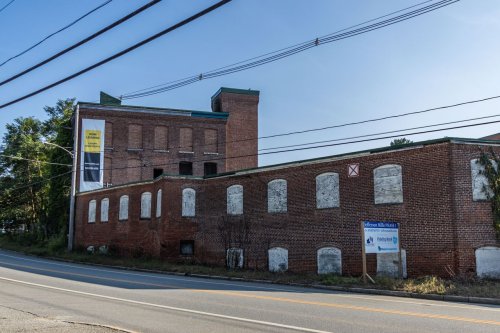 Mill building, abandoned for decades, transformed into apartments in Holden