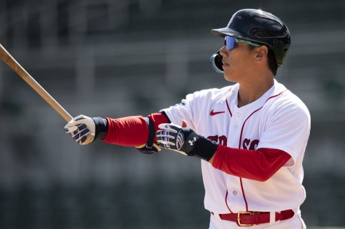 Watch Red Sox’s Masataka Yoshida, Triston Casas Take BP, Bryan Mata ...