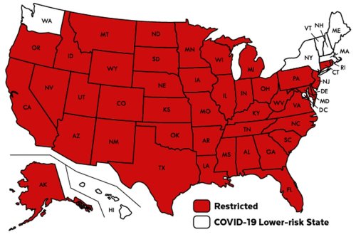 California added to Massachusetts COVID high-risk list for out-of-state travel