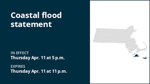Coastal flood statement for Dukes and Nantucket counties for Thursday