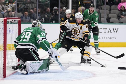 David Pastrnak’s OT Goal Gives Bruins Come-from-behind Win Over Stars ...