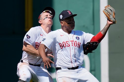Red Sox OF gets eight stitches after scary play teammate calls ‘worst in baseball'