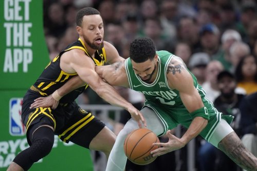 Bizarre Warriors tactic opens door to historic Celtics half