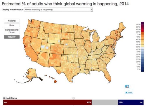 These Maps Show How Clueless America Is About Climate Change