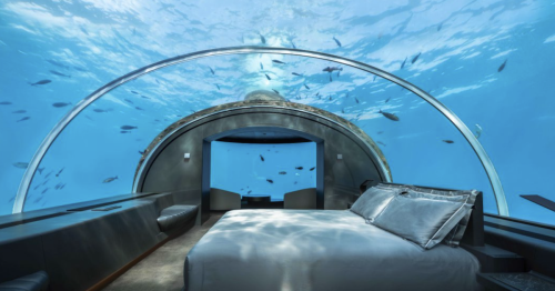 This Underwater Maldives Suite Lets You Sleep Surrounded by Marine Life