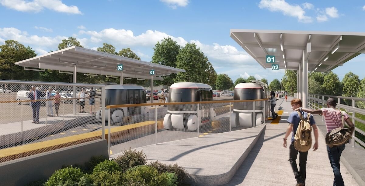 Atlanta Is Betting on Autonomous Electric Cars to Shuttle 10,000 People Per Hour to the World’s Busiest Airport