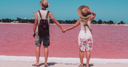 The Lakes of Las Coloradas, Mexico, Are the Most Unexpected Sight in the Yucután