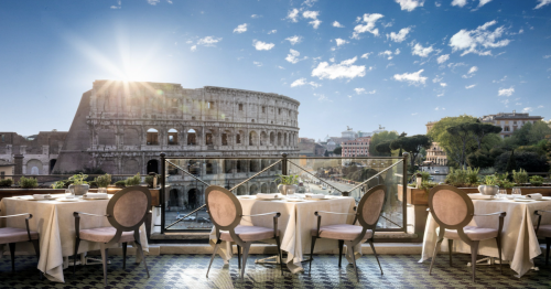 This Restaurant in Rome Has Panoramic Views of the Colosseum