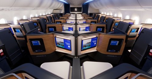 Inside the New United Airlines Class With Private Suites, Caviar, and 4K Screens