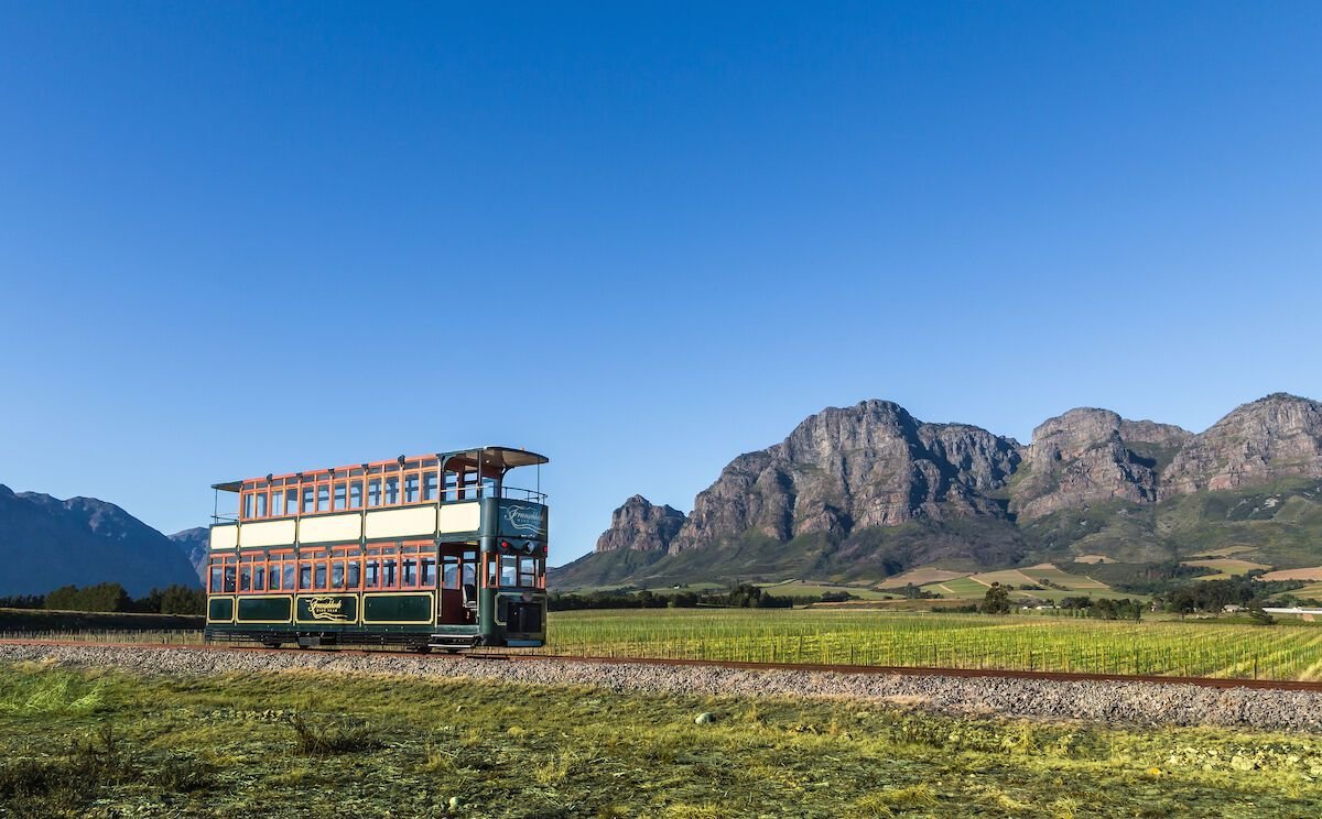 A Vintage Wine Tram Is the Best Way to Enjoy South Africa’s Exquisite Cape Winelands