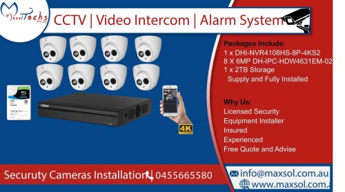 Security Camera Installation And Alarm Installation