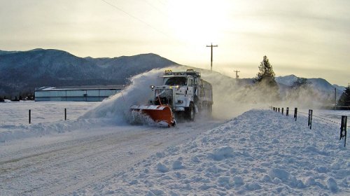 During the winter months, snow plows do their part to keep roads safe