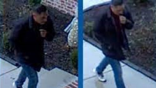 Benton’s front porch thief was caught on camera, and the police need assistance identifying him