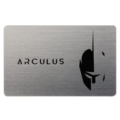 The Arculus Key Card: The More Secure Crypto & NFT Cold Storage Hardware Wallet. The Safer Way to Store Bitcoin, Ethereum, NFTs & Many More Coins. Sleek Metal Card
