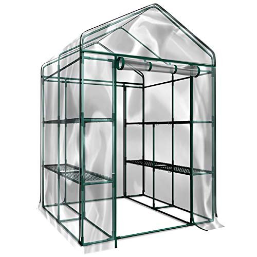 Grow year round with a walk-in greenhouse