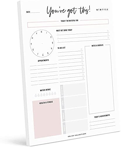 Get more done each day with an undated planner