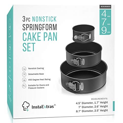 Springform Cake Pan Set Of 3