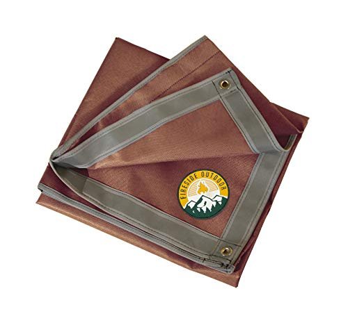Protect your deck with an ember mat from Campfire Defender