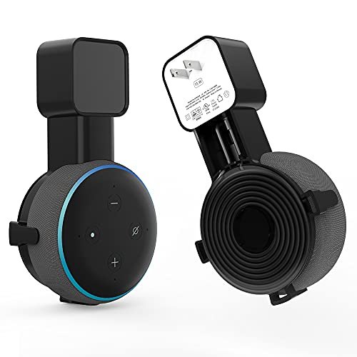 Outlet hanger mount for Echo Dot