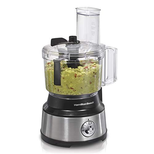 A food processor and vegetable chopper for slicing, shredding, and mincing