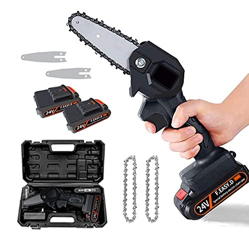 Mini chainsaw to easily cut down thick branches or small trees