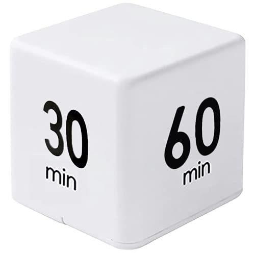 Cube timer for time management