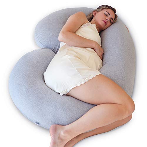 C-shaped full body pillow