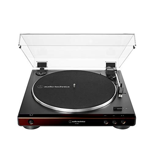 Play vinyl records with the Audio-Technica turntable