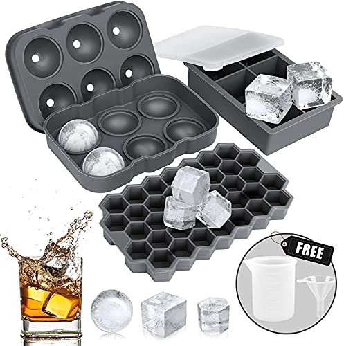 Silicone Ice Cube Trays for Whiskey