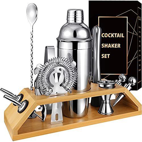 12-Piece Cocktail Shaker Bartender Kit