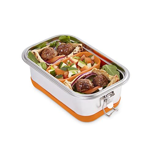 DASH The Fit Cook x 50 oz Stainless Steel Lunch Box, Citrus