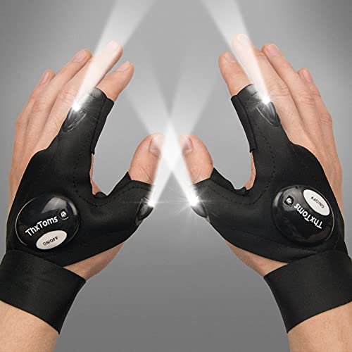 LED flashlights gloves